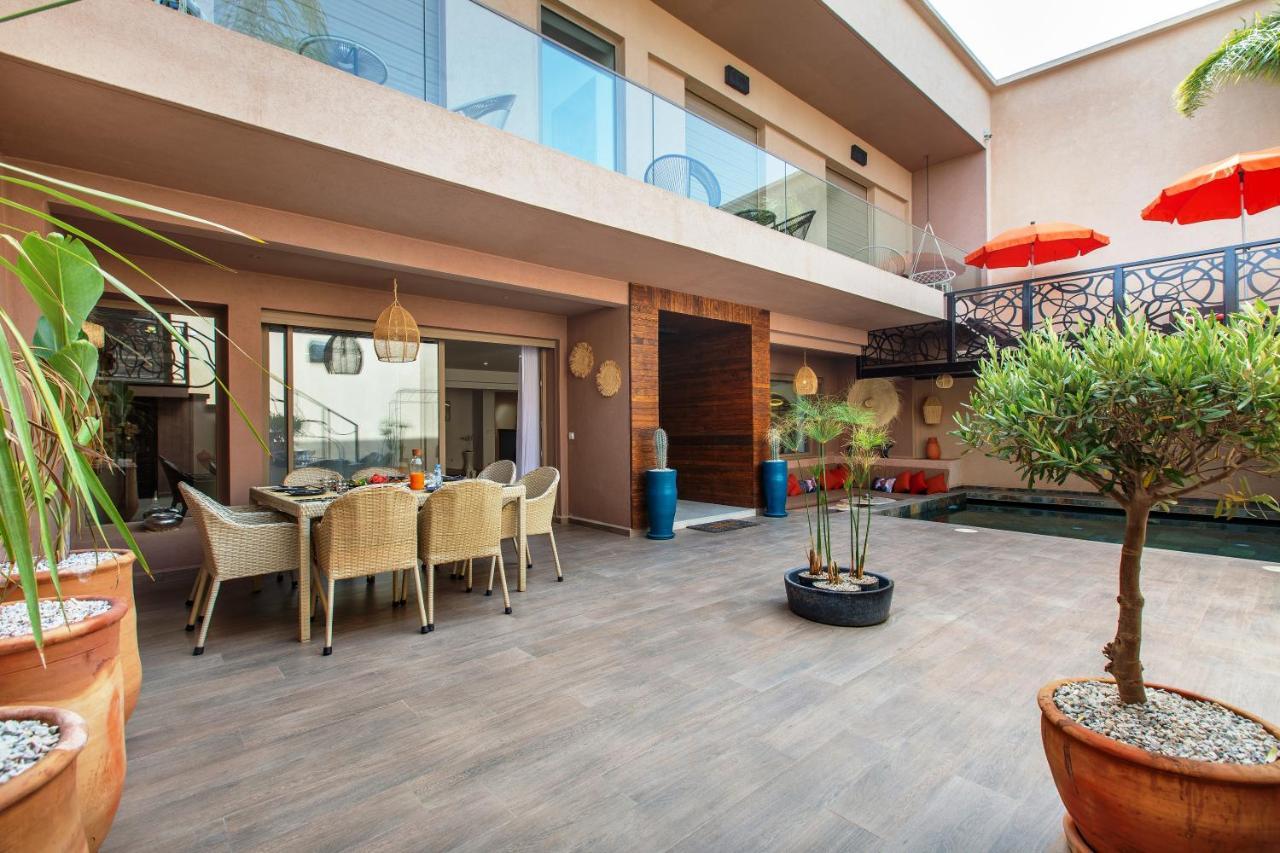 Villa Serenity & Spa - Breakfast Marrakesh Esterno foto