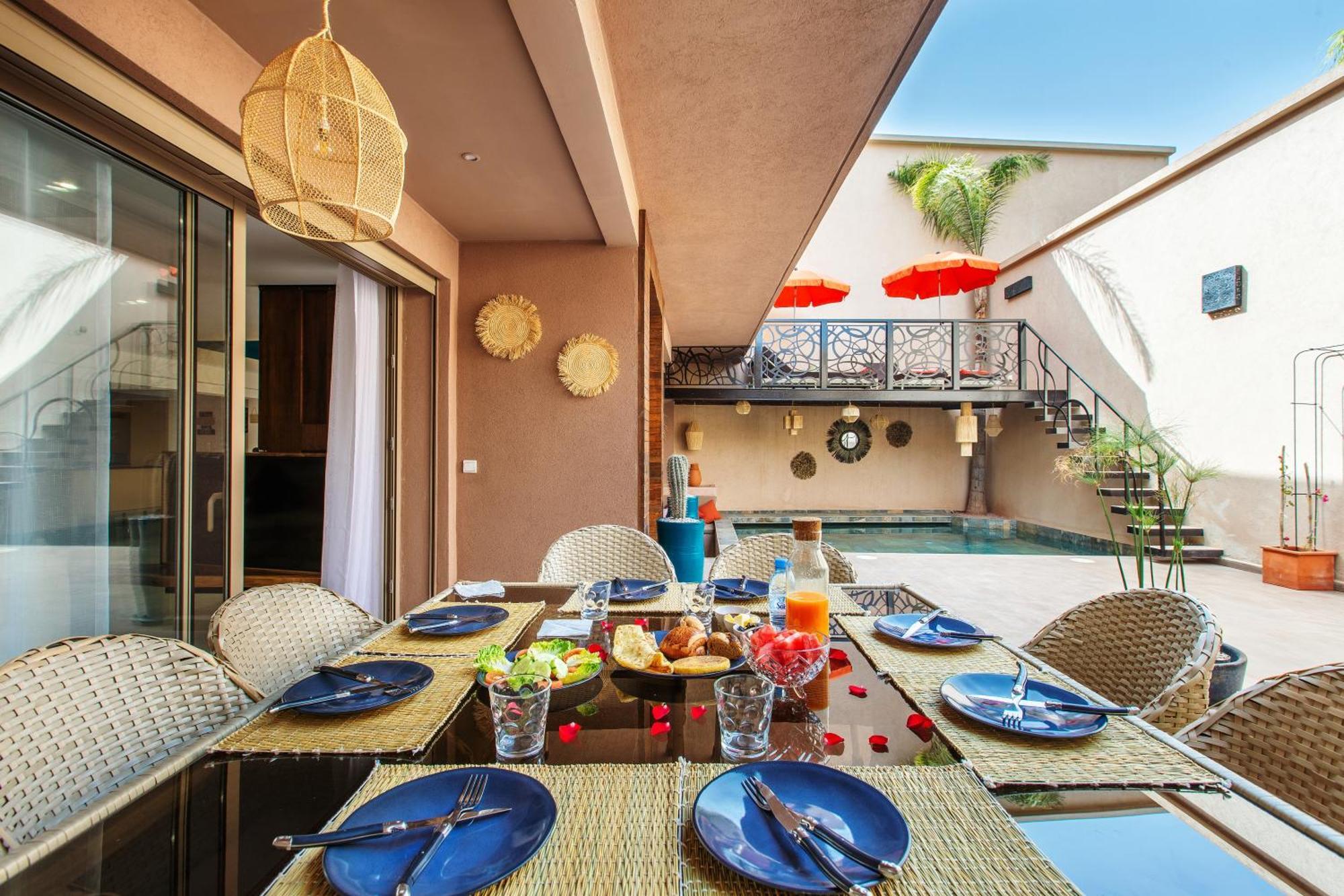 Villa Serenity & Spa - Breakfast Marrakesh Esterno foto